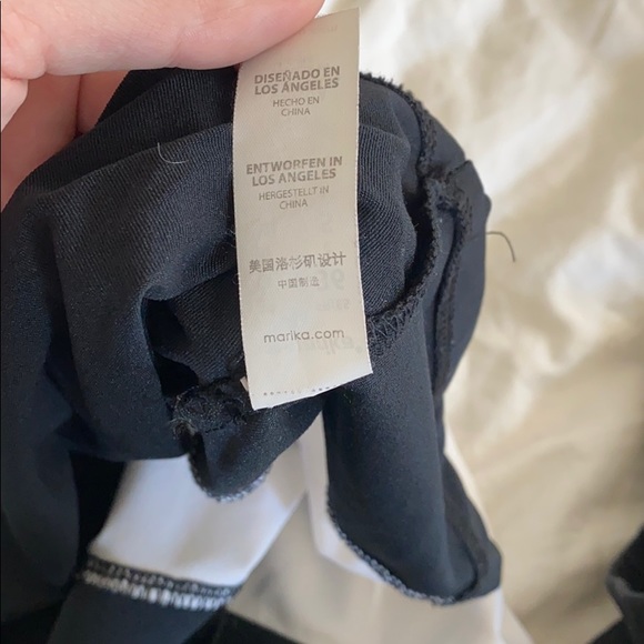 Marika black and white tank - Picture 5 of 5